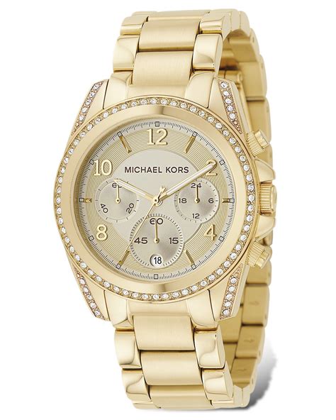 michael kors 10k watch|Michael Kors gold watches.